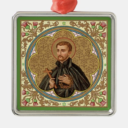 St. Peter Claver (BK 058) Metalen Ornament (Voorkant)