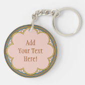 St. Peter Claver (BK 058) Ronde Sleutelhanger (Achterkant)