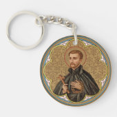 St. Peter Claver (BK 058) Ronde Sleutelhanger (Voorkant)