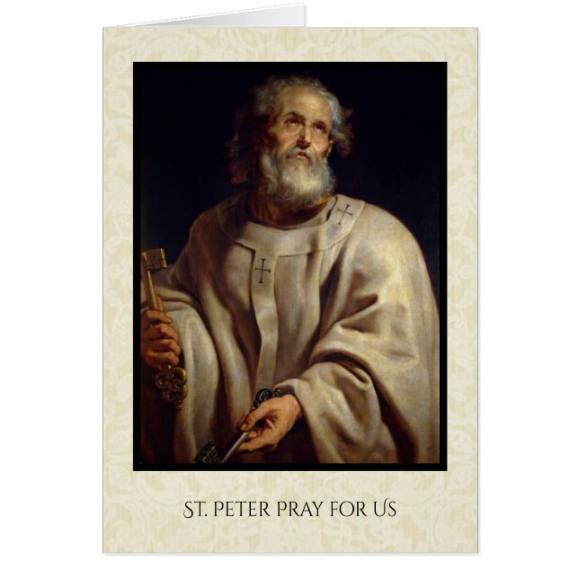 St. Peter de Apostle katholieke paus (Voorkant)