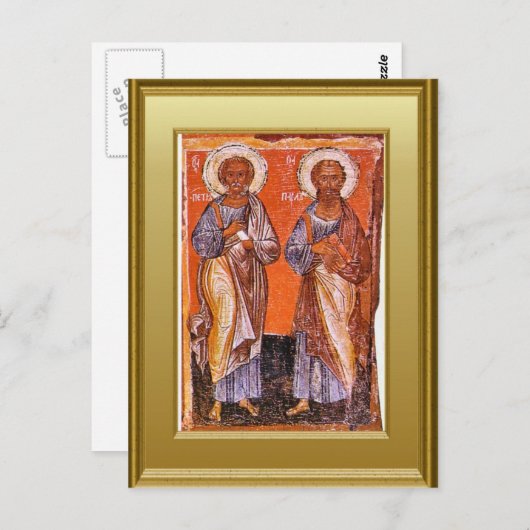 St. Peter en St. Paul, Briefkaart (Voorkant / Achterkant)
