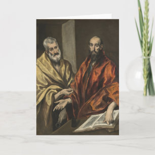 St Peter en St Paul   c.1605-8 (Olie op Canvas) Kaart