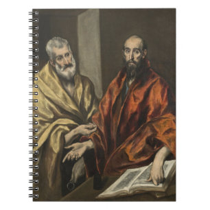 St. Peter en St. Paul c.1605-8 (olie op Canvas) Notitieboek
