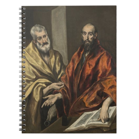 St. Peter en St. Paul | c.1605-8 (olie op Canvas) Notitieboek (Voorkant)