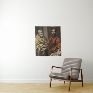 St. Peter en St. Paul c.1605-8 (olie op Canvas) Wandkleed