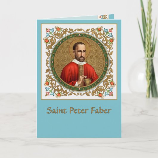 St. Peter Faber (BK 051) Blanco groet/Note Kaart (Voorkant)