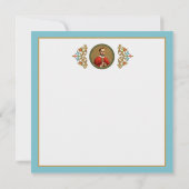 St. Peter Faber (BK 051) Carte de voeux/note Carré (Dos)