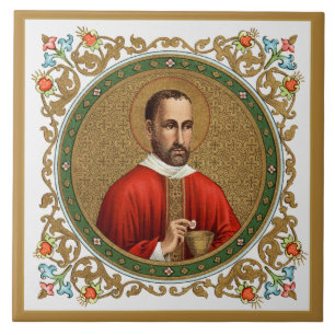 St. Peter Faber (BK 051) (Stijl 3) Tegeltje