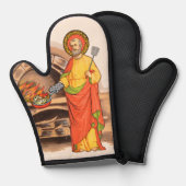 St. Peter Frying Poisson Mitt (Recto/Verso)