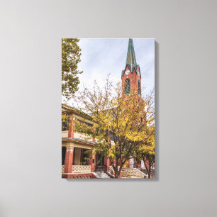St. Peter Katholieke Kerk Canvas Afdruk