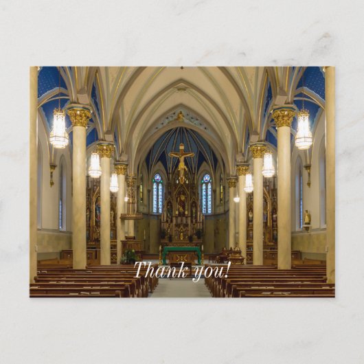 St Peter Katholieke Kerk JC Briefkaart (Voorkant)