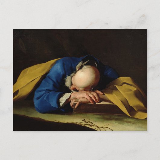 St. Peter of St. Jerome Sleeping, c.1735-39 Briefkaart (Voorkant)