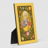 St. Peter (PM 07) 5"x7" Plaque 1 met Easel Fotoplaat (Zijkant)