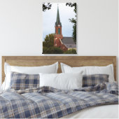 St Peter Steeple Canvas Afdruk (Insitu (Slaapkamer))