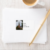 St Peter Steeple Étiquette de adresse (En situation)