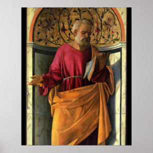St. Peter (tempera op canvas) Poster