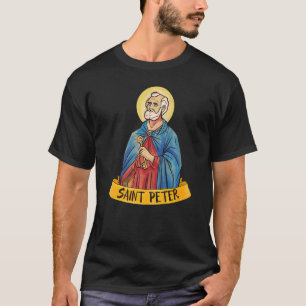 St Peter The Apostle Keys naar het koninkrijk kath T-shirt