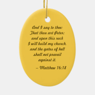 St. Peter the Apostle (PM 07) Keramisch Ornament