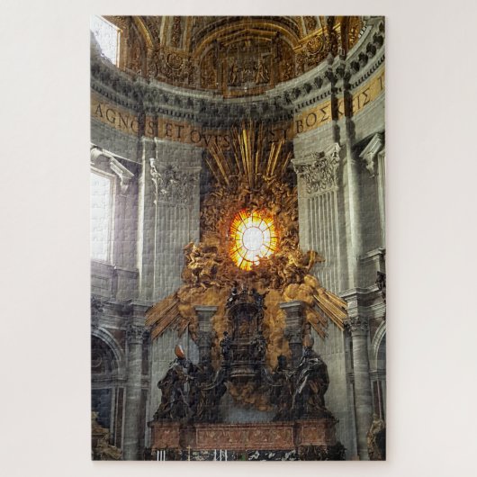 St. Peter's Basilica Altar Puzzle Legpuzzel (Verticaal)