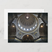 St. Peter's Basilica Dome Briefkaart (Voorkant / Achterkant)
