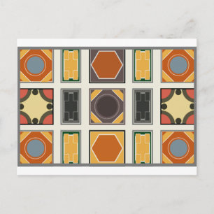 St. Peter's Basilica Rome Geïnspireerd Tegel Desig Briefkaart