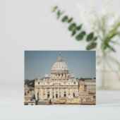 St. Peter's Basilica, Vaticaanstad, Italië Briefkaart (Staand voorkant)