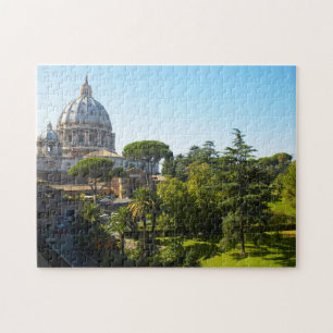 St. Peter's Basilica, Vaticaanstad, Rome, Italië Legpuzzel