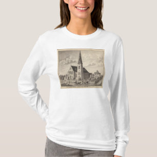 St. Peter's Church en parochiale woonplaats T-shirt