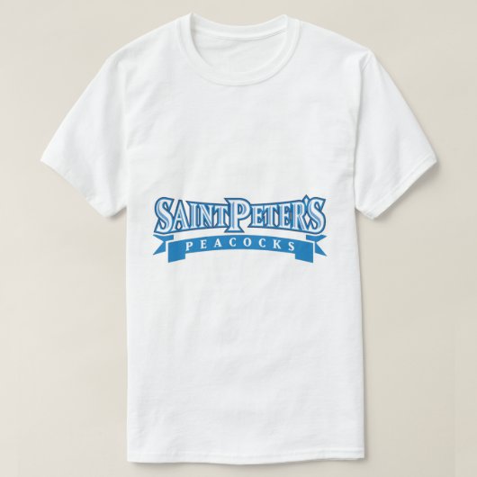 St Peters Peacocks Premium T-shirt (Design voorkant)