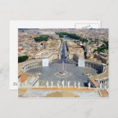 St. Peter's plein Briefkaart (Voorkant / Achterkant)