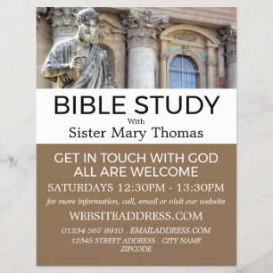 St. Peter's Square, Christelijke Bijbelklasse Adve Flyer