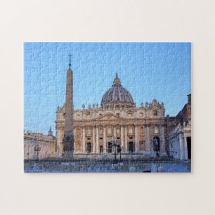 St. Peter's Square in Vaticaanstad - Rome, Italië Legpuzzel