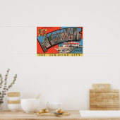 St. Petersburg, Florida - Grote letterscènes 3 Poster (Keuken)