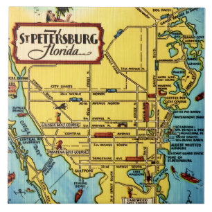 St Petersburg Florida Keramische Tegels Tegeltje