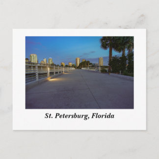 St. Petersburg, Florida ochtend Briefkaart