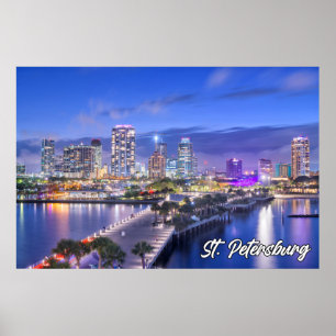 St. Petersburg, Florida, Verenigde Staten Poster