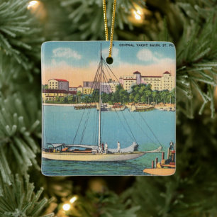 St. Petersburg Florida Waterfront Keramisch Ornament