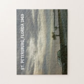 St. Petersburg Florida Zonsondergang 10x14 Foto Pu Legpuzzel (Verticaal)