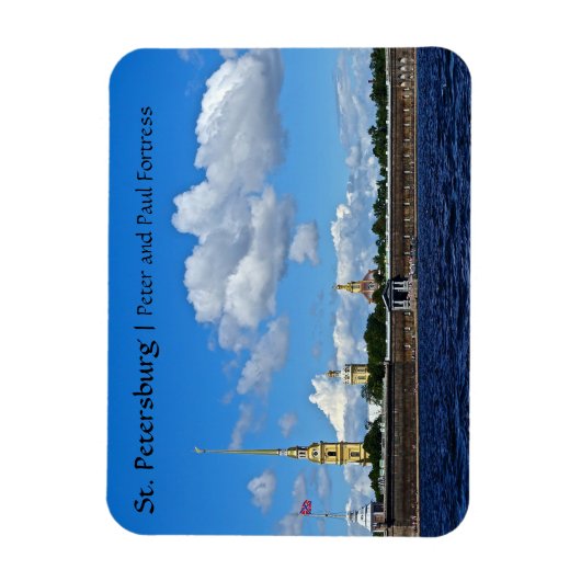 St. Petersburg, Peter en Paul Fortress Magneet (Verticaal)