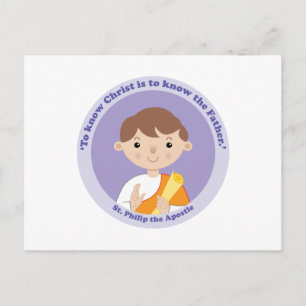 St. Philip de Apostle Briefkaart