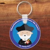 St. Philip Neri Sleutelhanger (Voorkant)