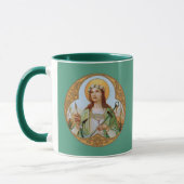 St. Philomena (BK 005) Café Mug 2 (Gauche)