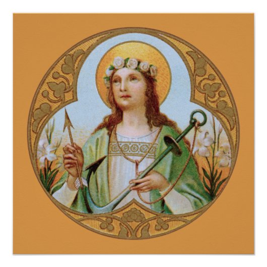 St. Philomena (BK 005) Perfect Poster (Voorkant)