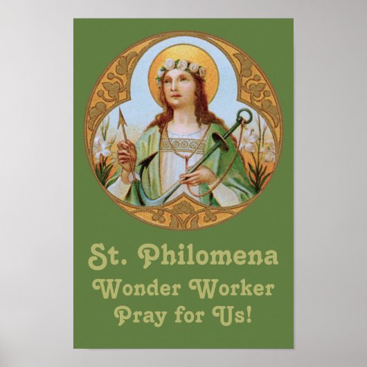 St. Philomena (BK 005) Poster (Voorkant)