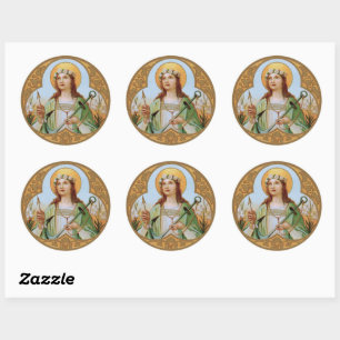 St. Philomena (BK 005) Ronde Sticker