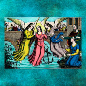 St. Philomena gered van verdrinking Poster