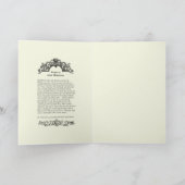 St. Philomena Maagd Martyr Religious Prayer Kaart (Binnen)