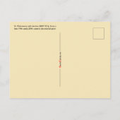 St. Philomena met Anchor (SNV 051) Briefkaart (Achterkant)