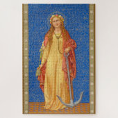 St. Philomena met Anchor (SNV 051) Legpuzzel (Verticaal)