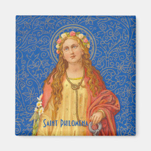 St. Philomena met Anchor (SNV 051) Magnet Magneet
